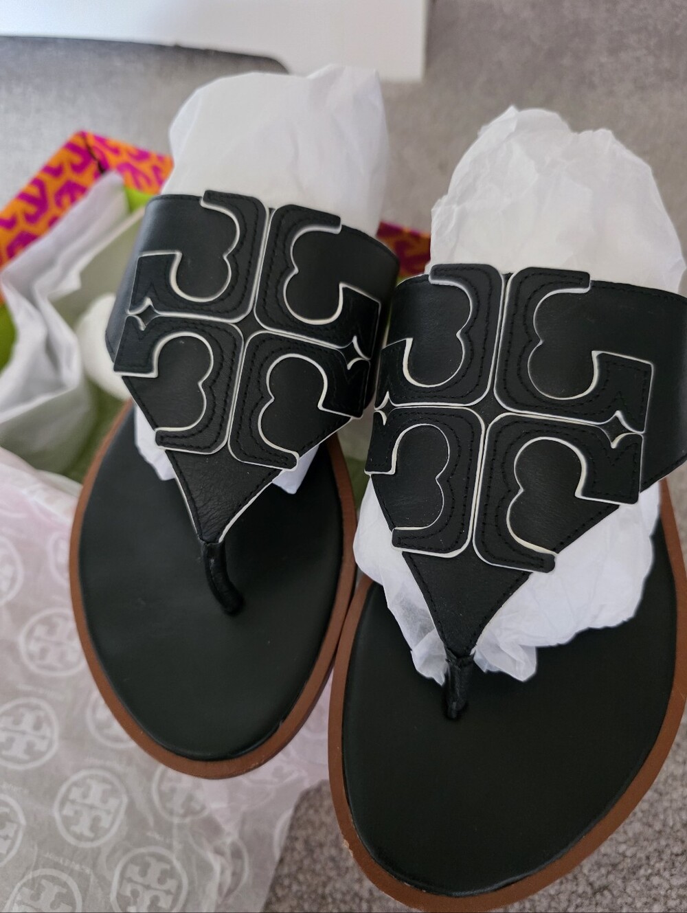 Tory Burch Jamie Full Long Thong Flats